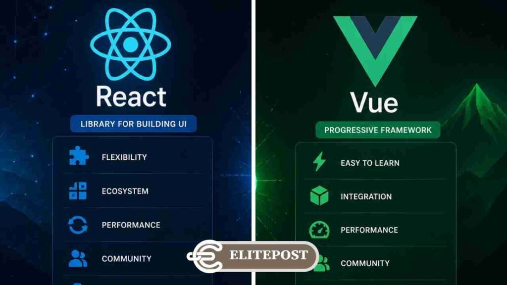 React vs Vue 2026